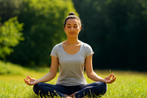 Mindfulness practice in nature for stress management