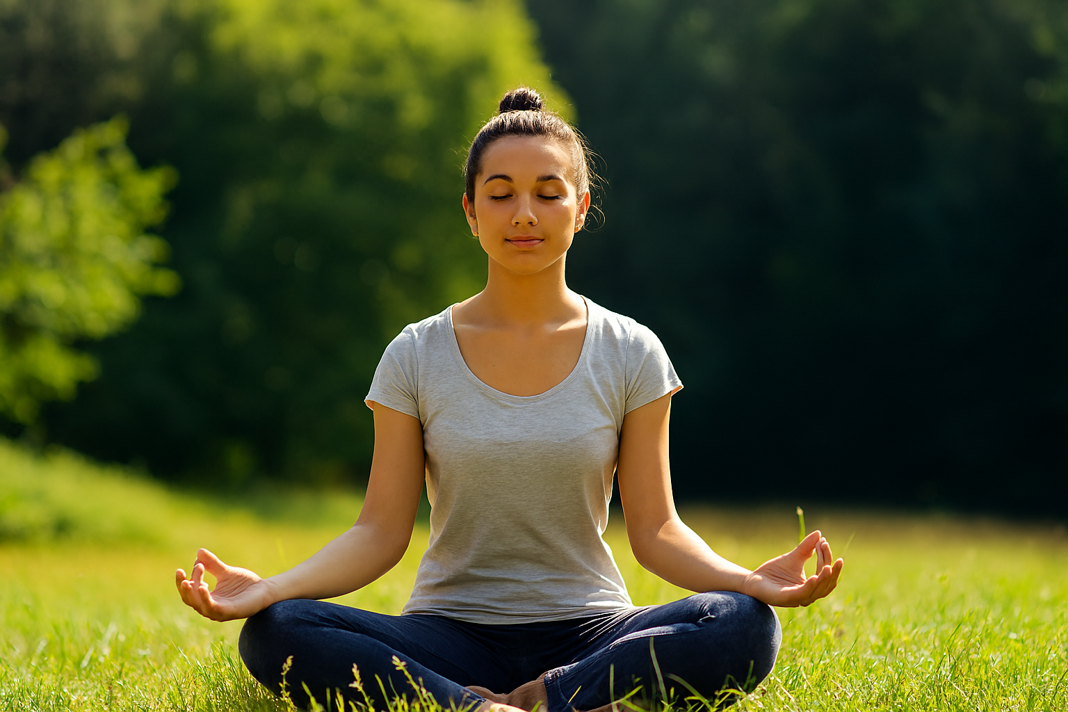 Mindfulness practice in nature for stress management